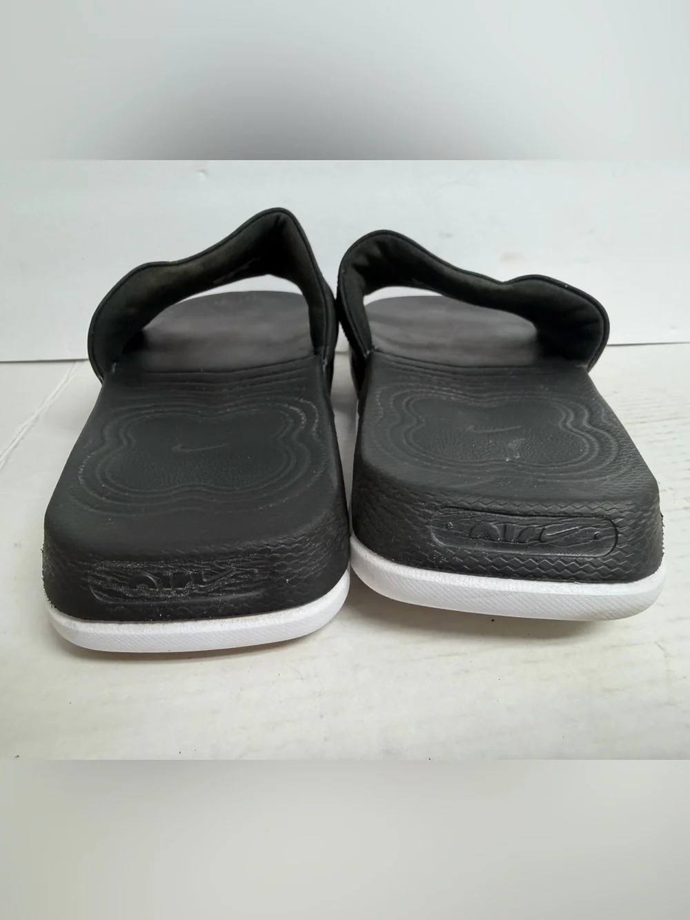 Nike Air Max Cirro Slide ~ Black / White ~ (DC1460-004) SIZE 12